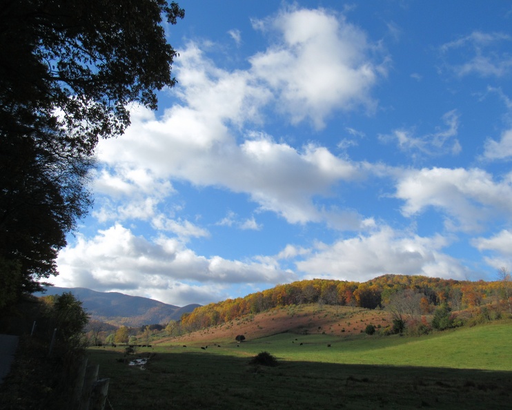 IMG_9774 8x10 - Blue sky and clouds over Greasy Run valley.JPG