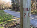 Kinder - Perimeter Trail 2 mile marker